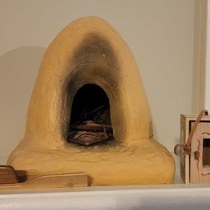 American Girl Pleasant Company Josefina Christmas Wooden Lantern and Stove